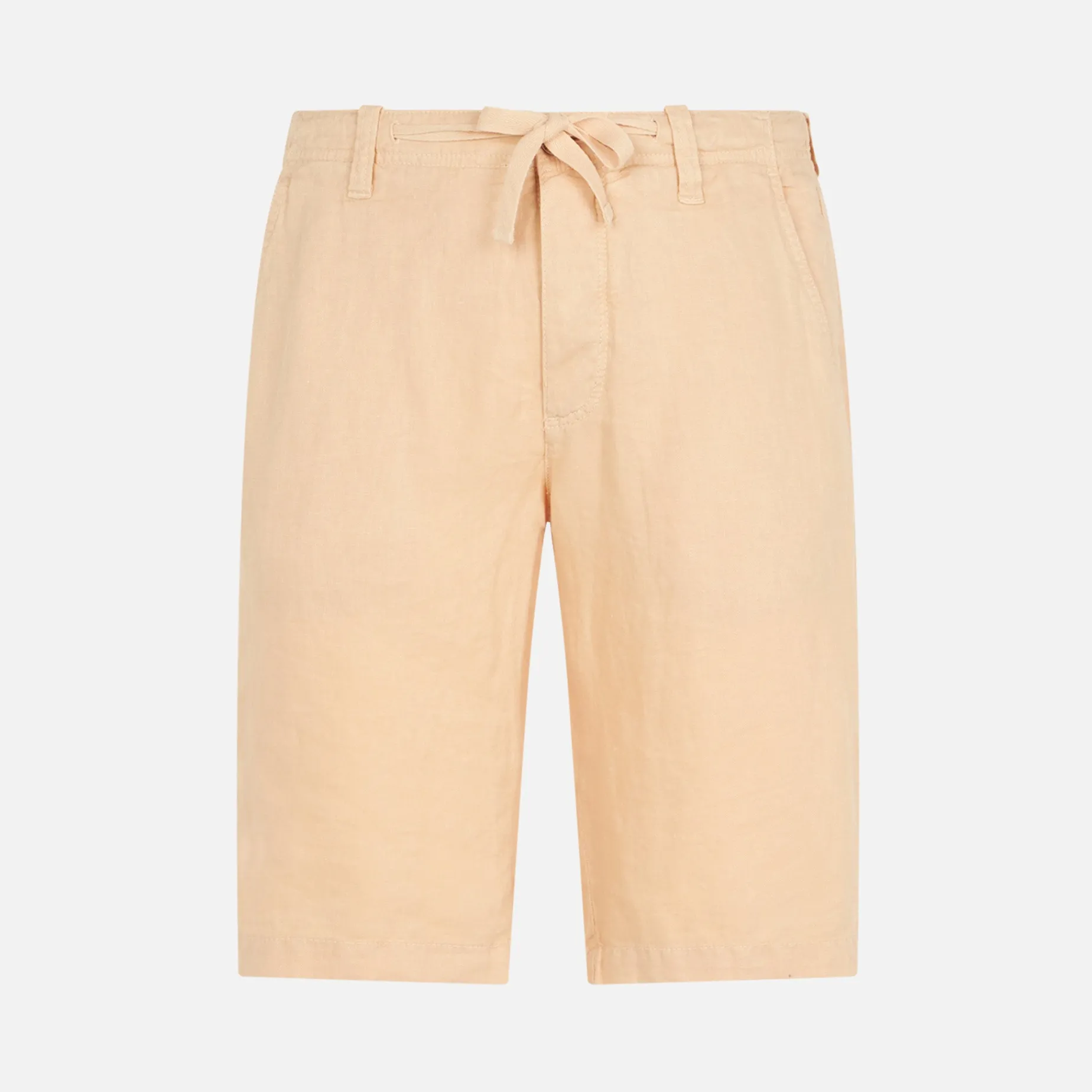 Bermuda di lino beige