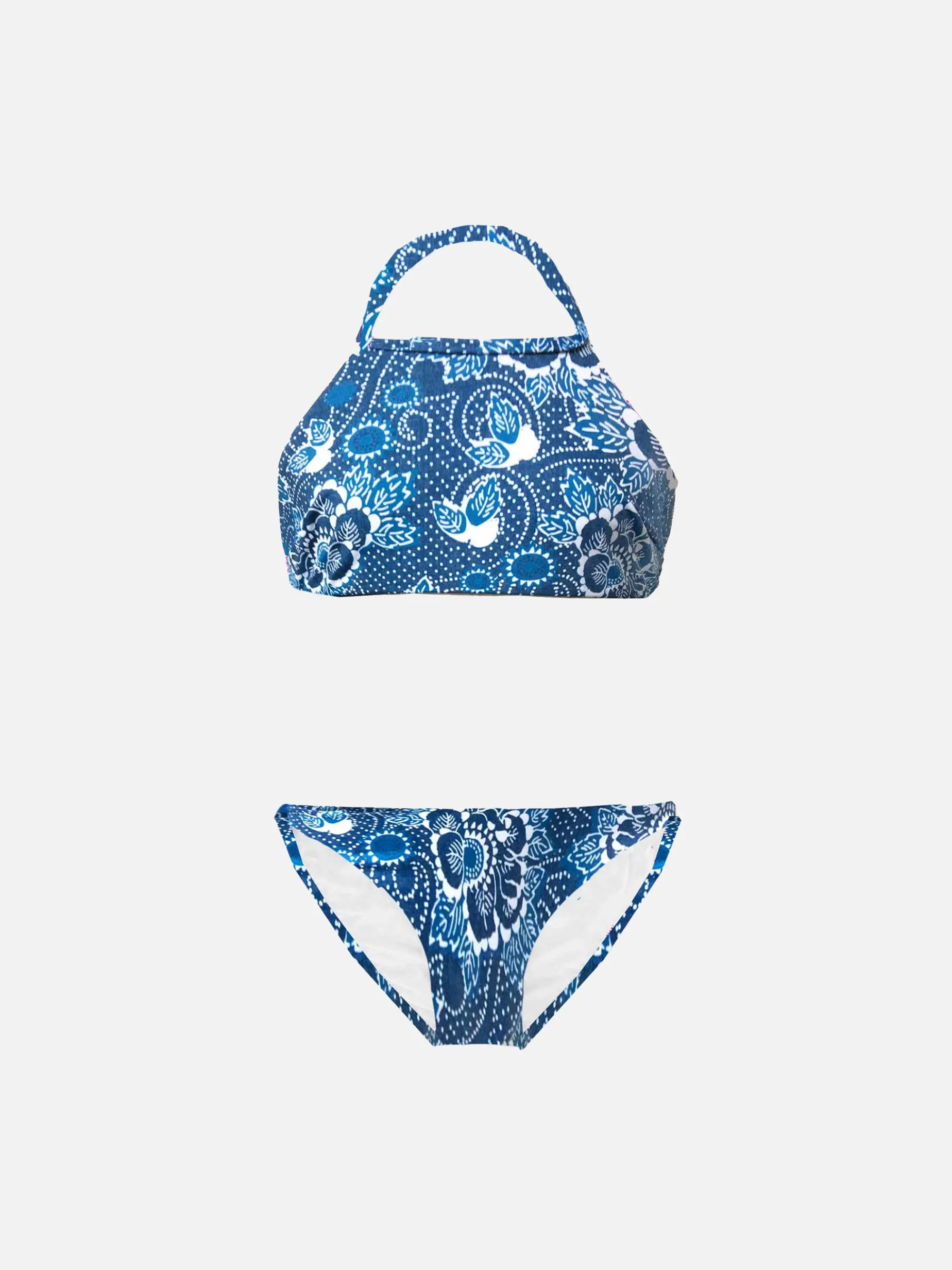 BIKINI DA BAMBINA SCOLLO ALL'AMERICANA
