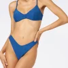 Bikini da donna a bralette in lurex