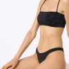 Bikini da donna a fascia zebrato Athena Naomi con strass