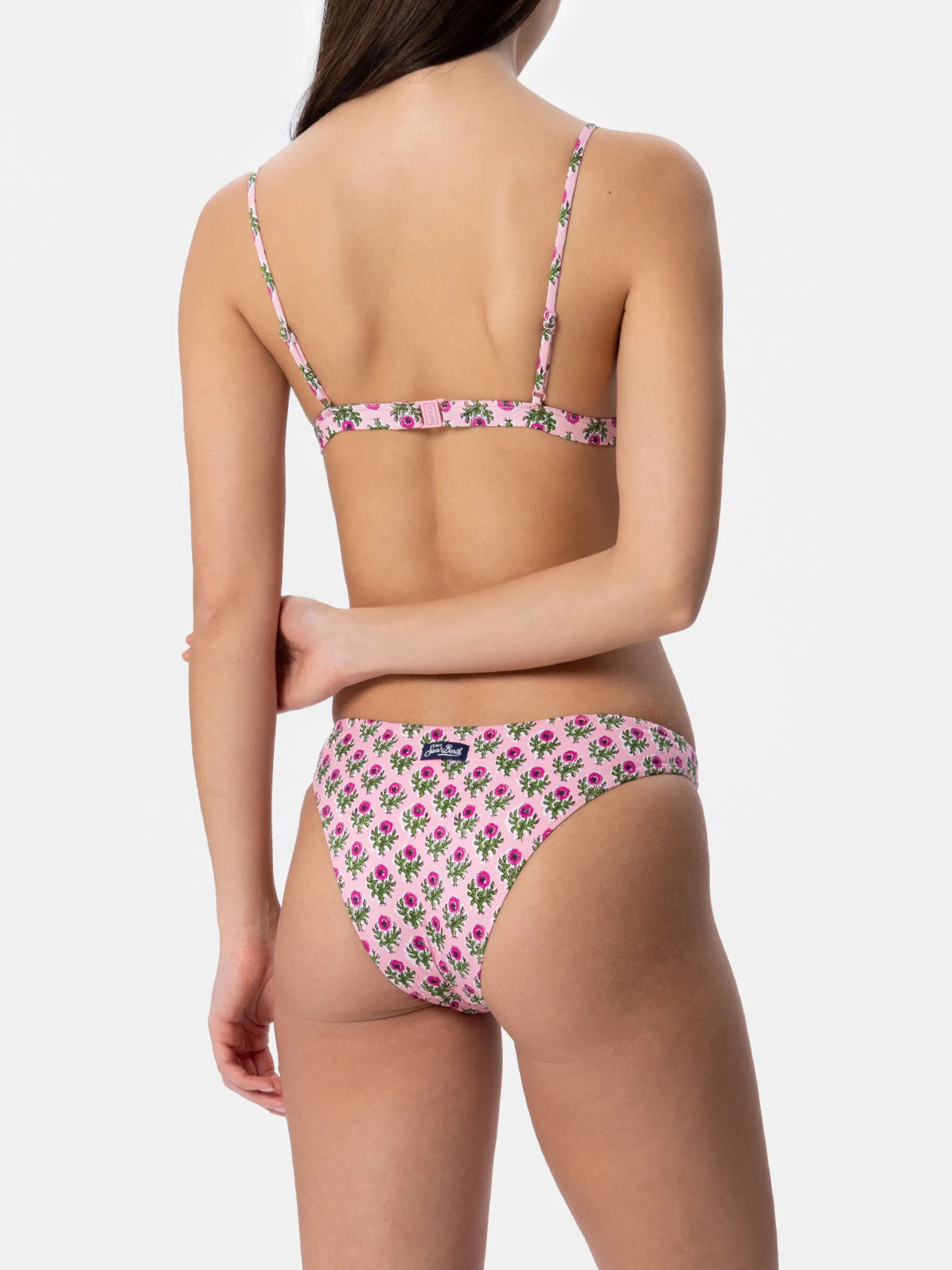 Bikini da donna a triangolo fiore Rylie Lido