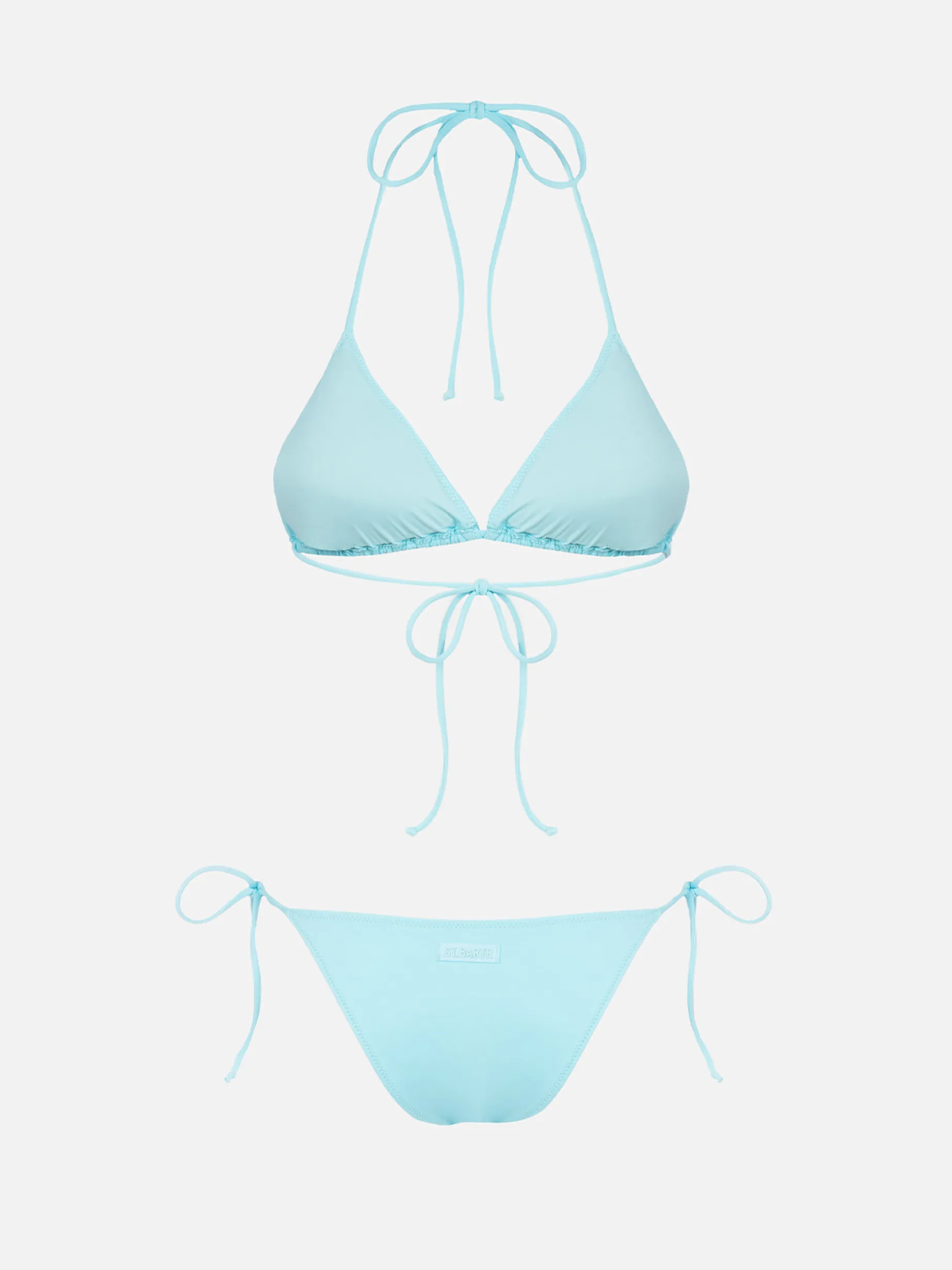 Bikini da donna a triangolo verde acqua Leah Marielle