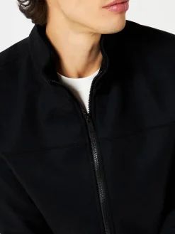 Bomber da uomo nero di peso medio