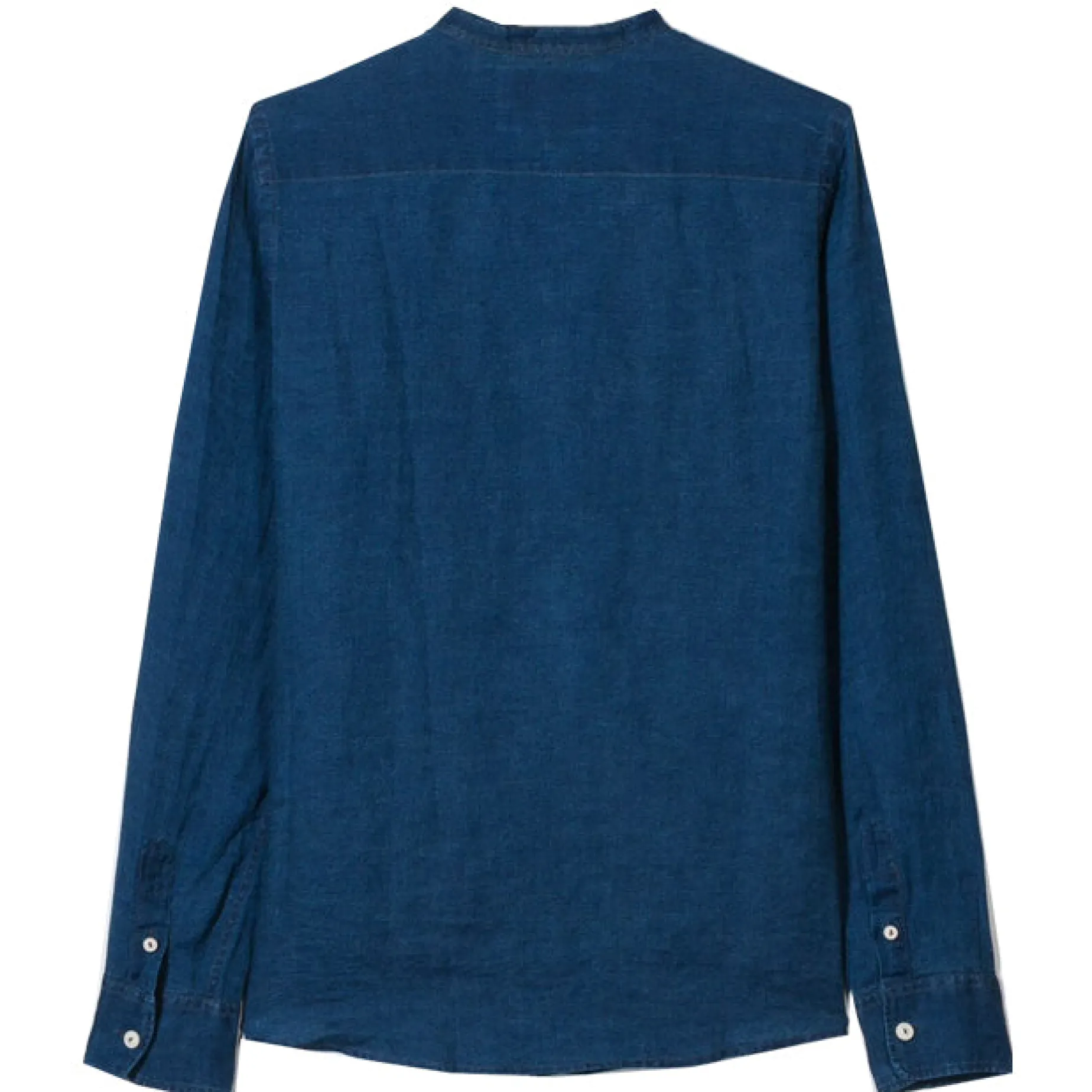 Camicia da bambino in lino denim