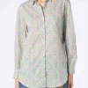 Camicia over da donna in cotone con stampa Emma & Georgina Brigitte | REALIZZATO CON TESSUTO LIBERTY