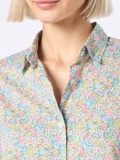 Camicia over da donna in cotone con stampa Emma & Georgina Brigitte | REALIZZATO CON TESSUTO LIBERTY
