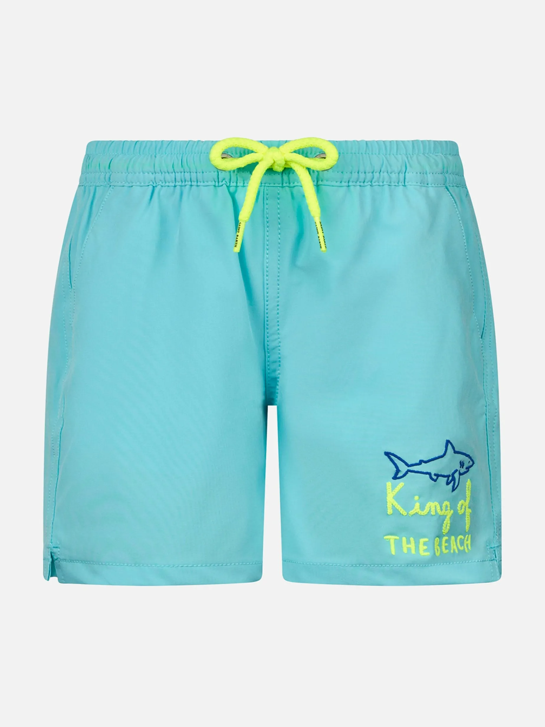 Costume da bagno da bambino Comfort con ricamo King of the Beach
