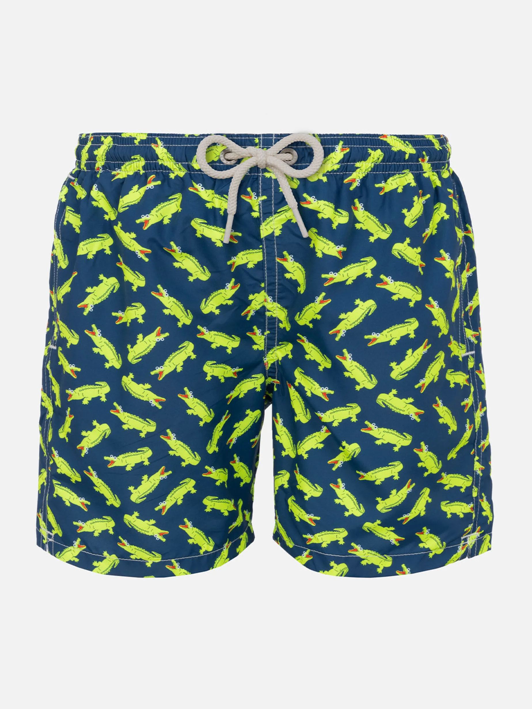 Costume da bagno da bambino con stampa coccodrillo