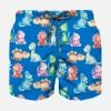 Costume da bagno da bambino in cotone con stampa dinosauri