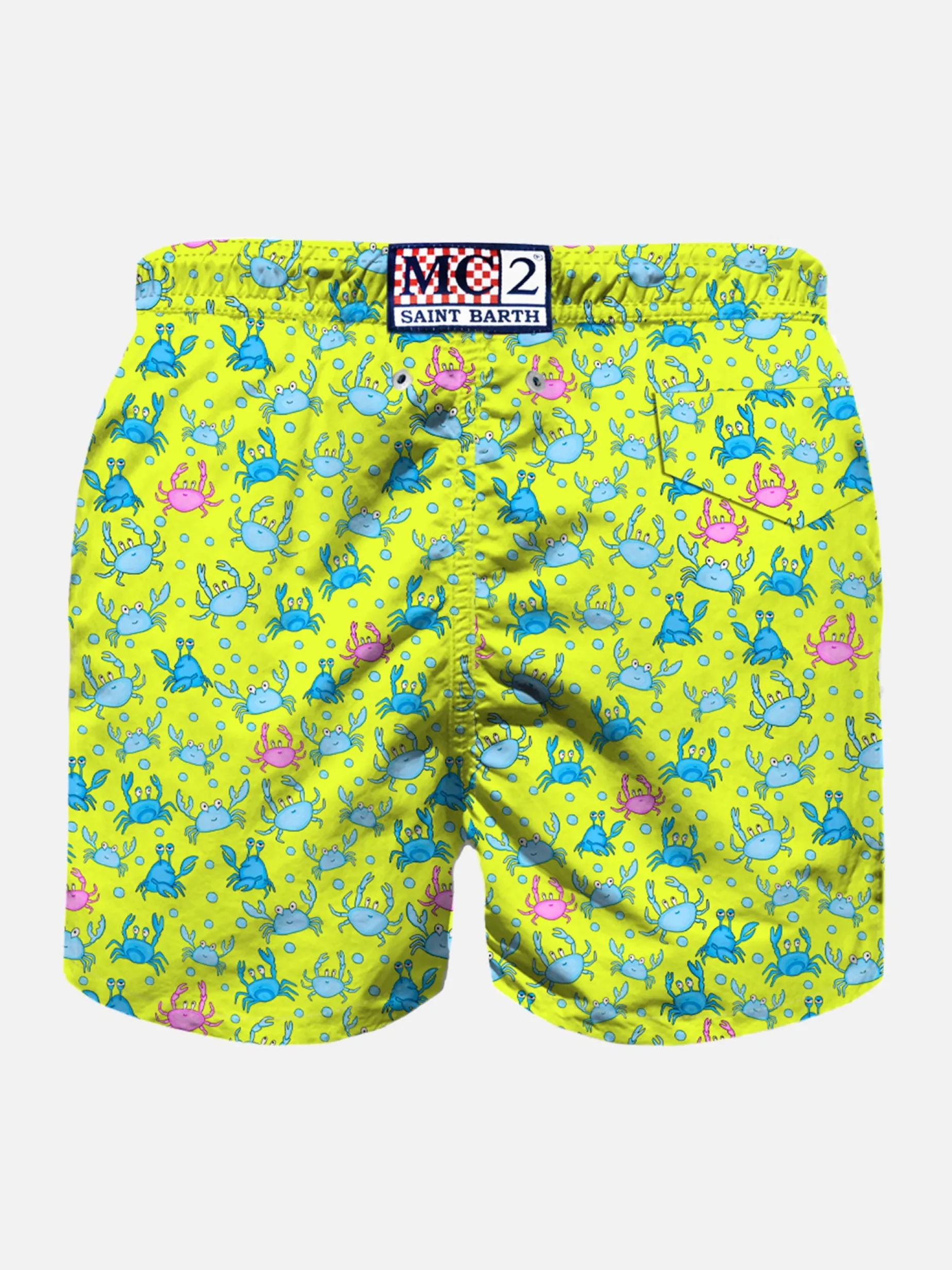 Costume da bagno da bambino con stampa granchi