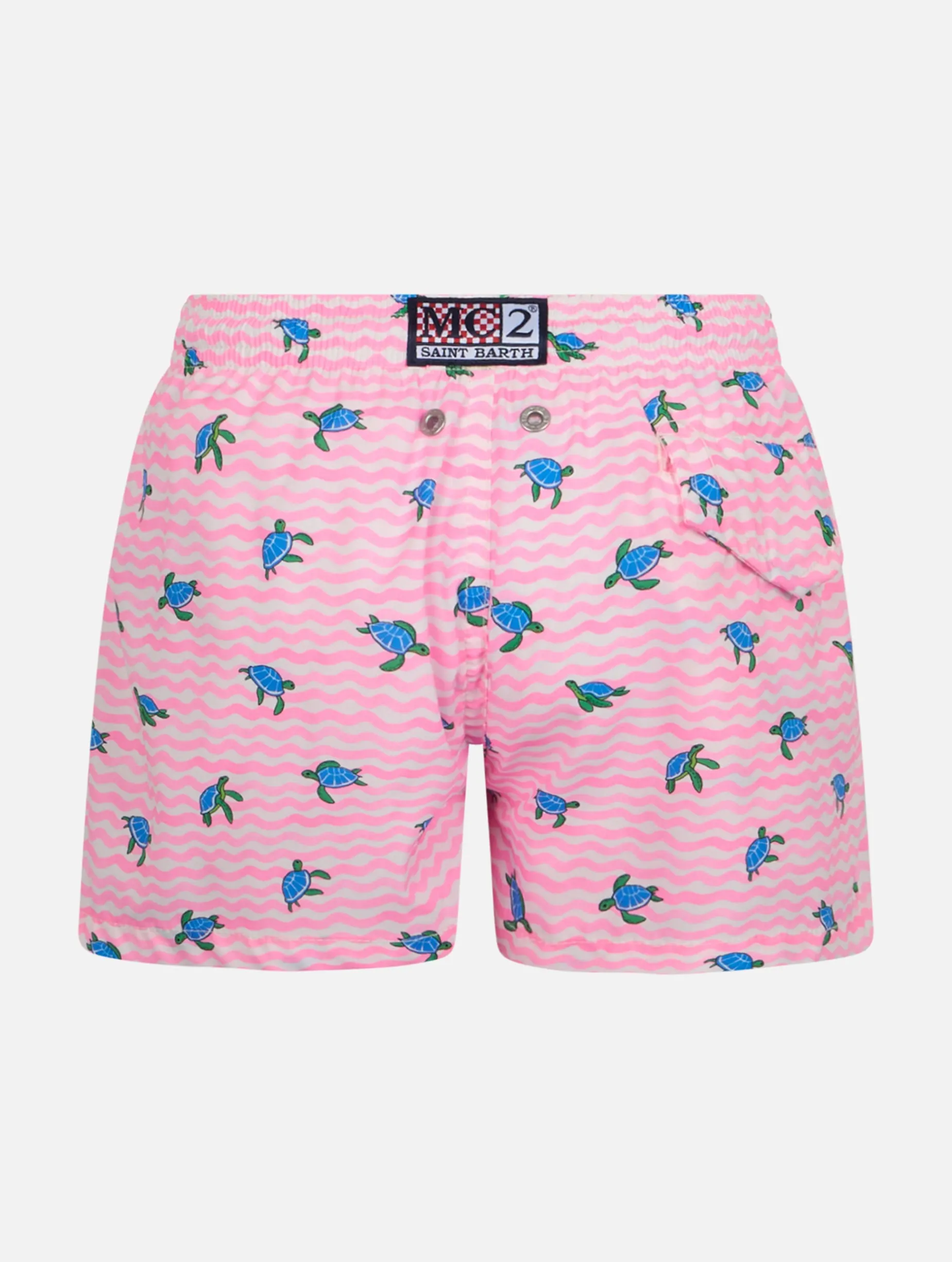 Costume da bagno da bambino Comfort Light con stampa tartarughe marine