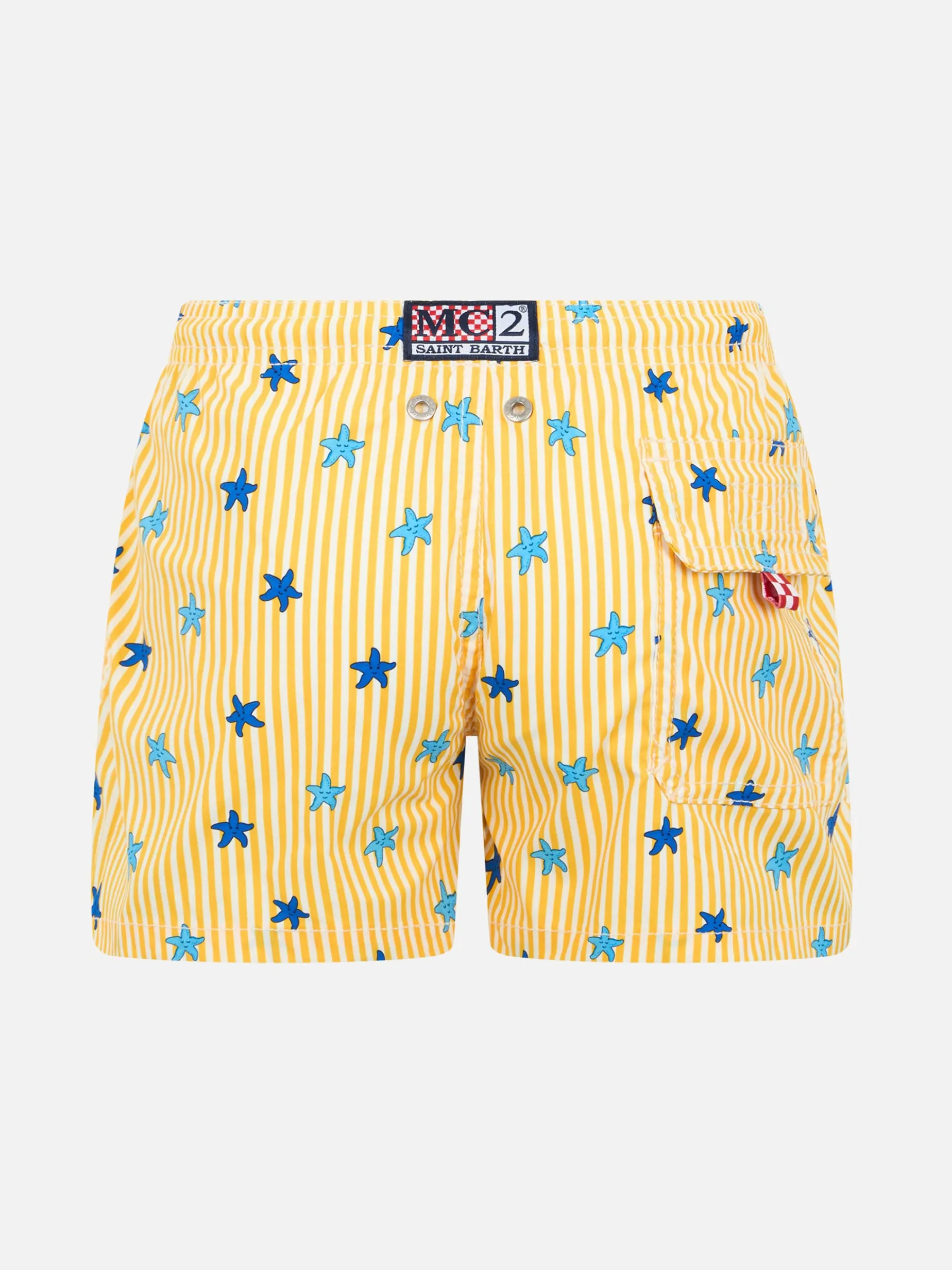 Costume da bagno da bambino Comfort Light Jr con stampa stelle marine