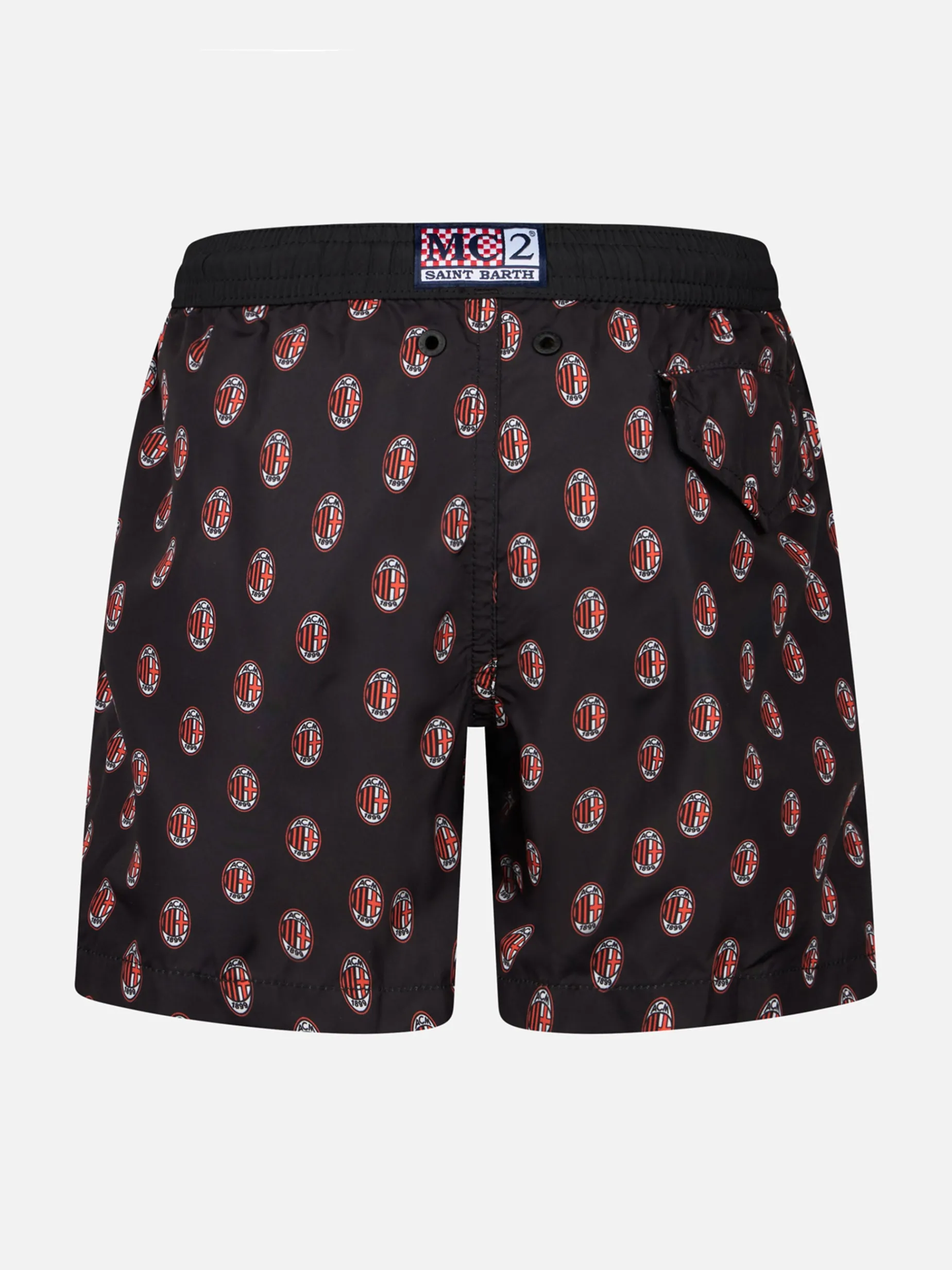 Costume da bagno da bambino in tessuto leggero con stampa Milan | AC MILAN SPECIAL EDITION