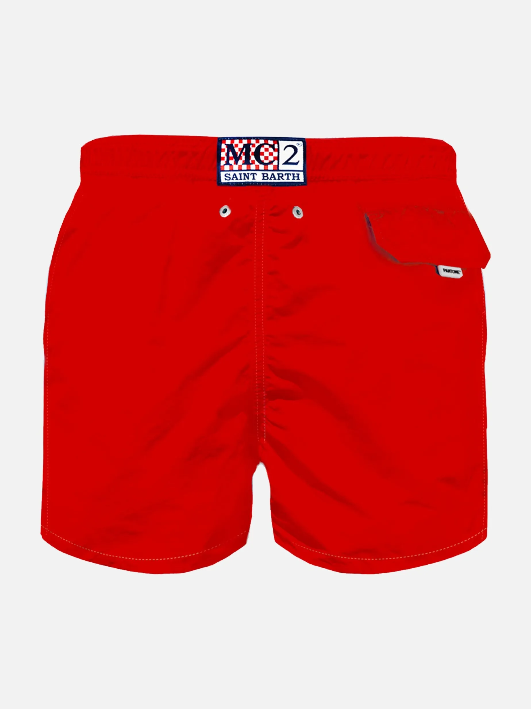 Costume da bagno da bambino rosso | EDIZIONE SPECIALE PANTONE®