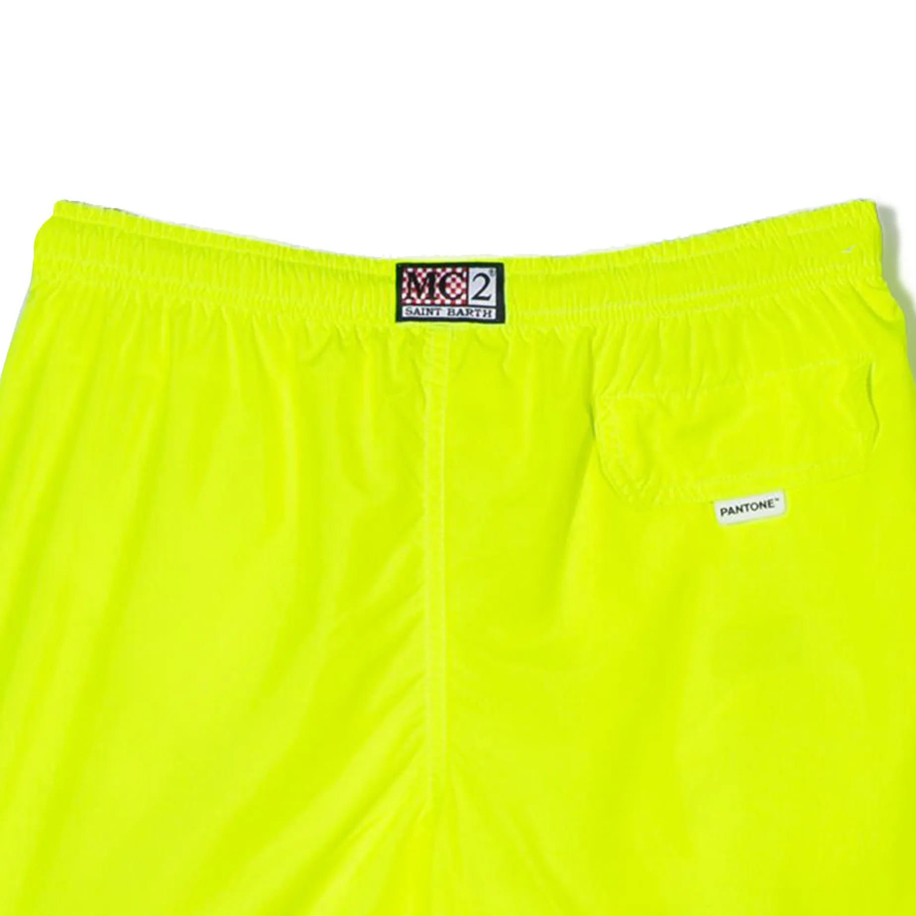 Costume da bagno da bambino giallo fluo | EDIZIONE SPECIALE PANTONE®