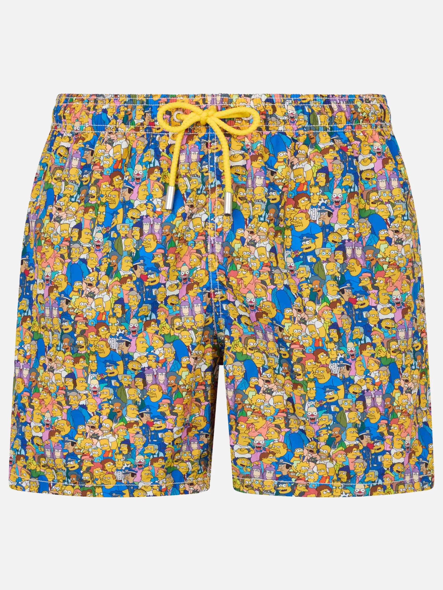 Costume da bagno da uomo in tessuto leggero Lighting Micro Fantasy con stampa della famiglia The Simpsons | EDIZIONE SPECIALE I SIMPSON