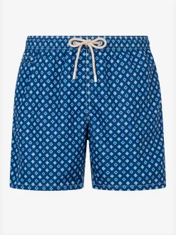 Costume da bagno da uomo in tessuto leggero Lighting Micro Fantasy con stampa cravatte