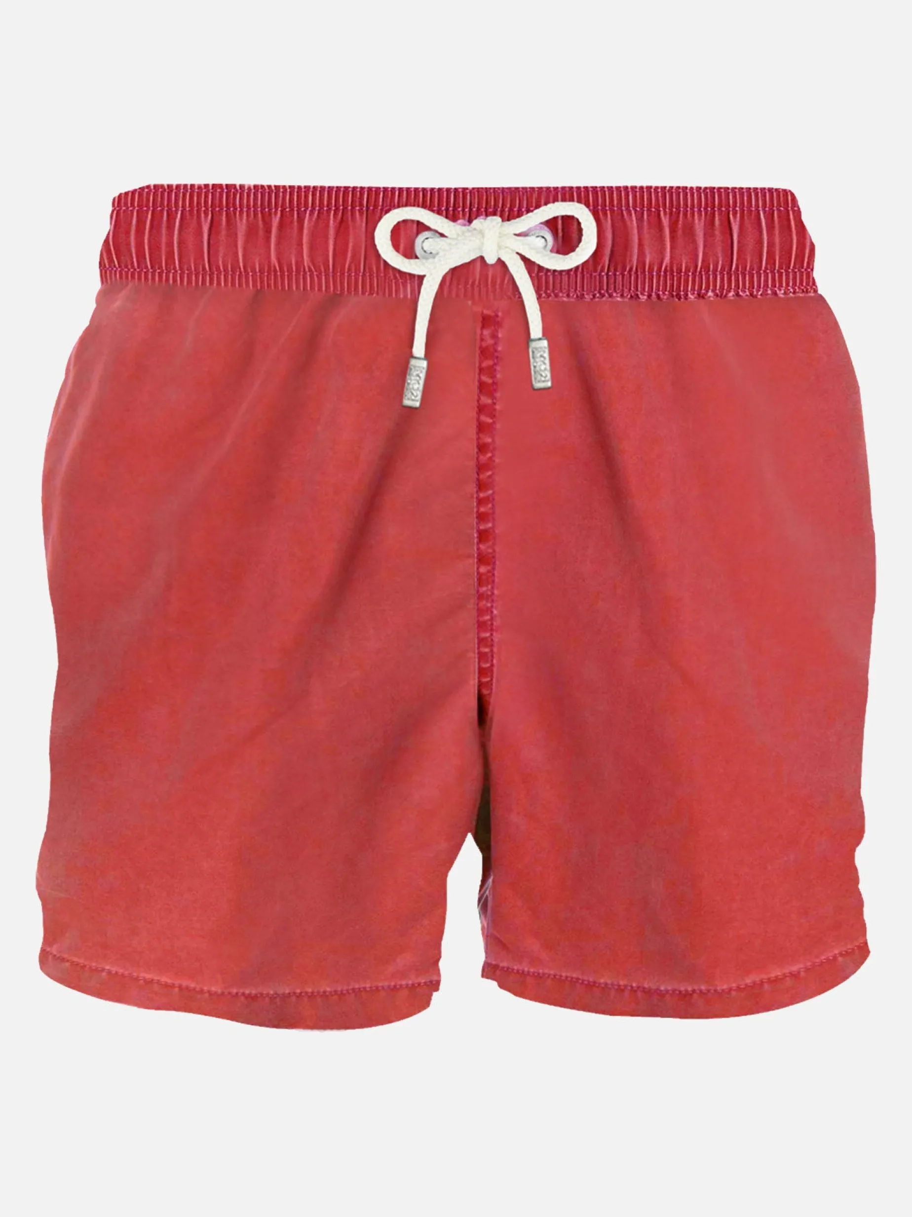 Costume da bagno da uomo rosso delavè