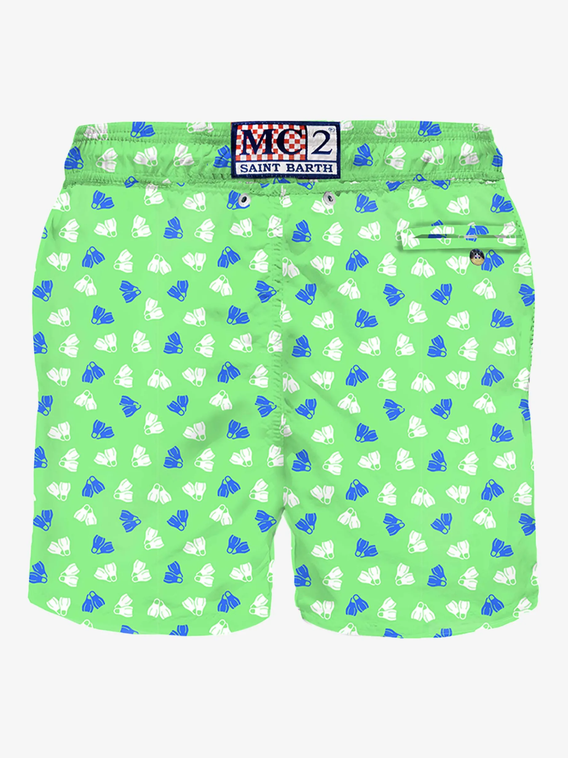 Costume da bagno da uomo pinne micro stampa