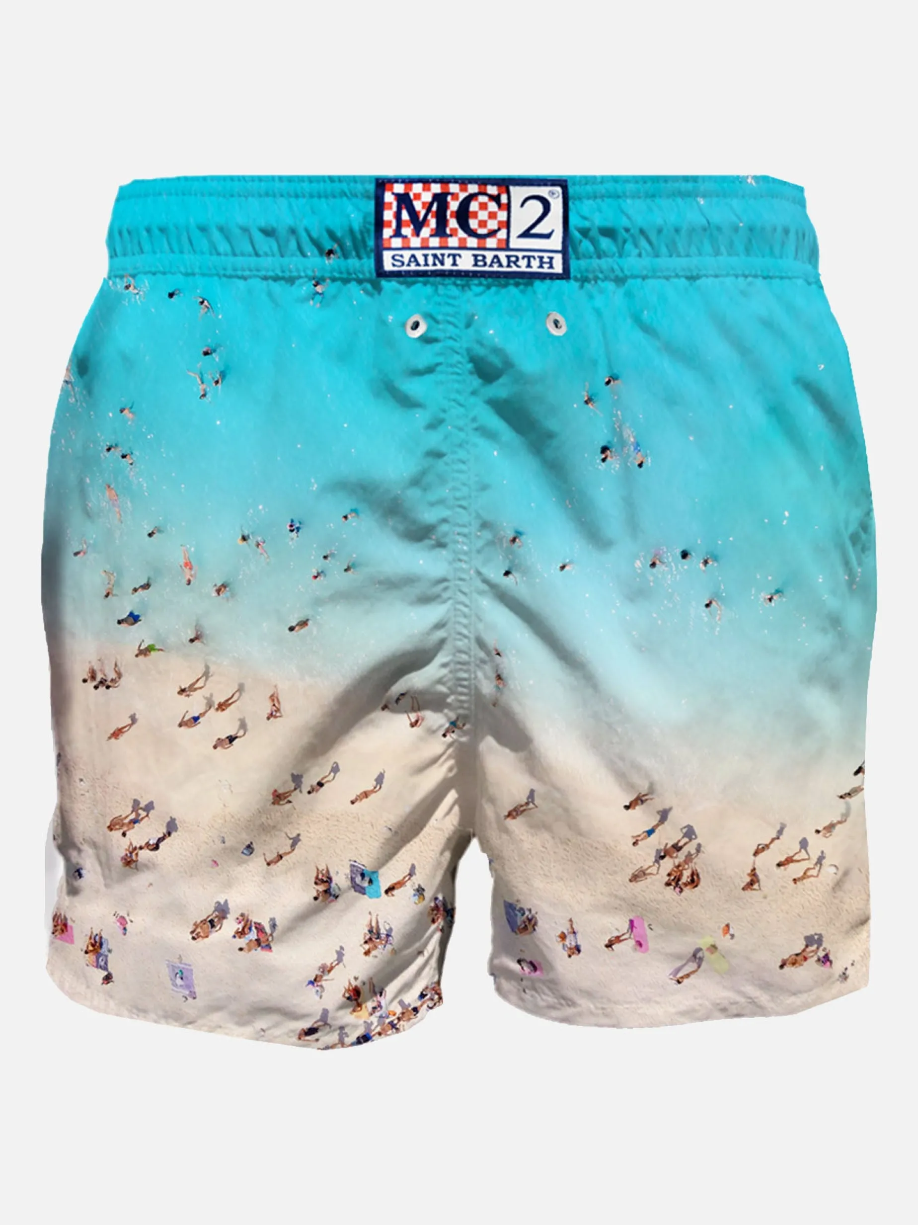 Costume da bagno da uomo stampa fotografica On the Beach