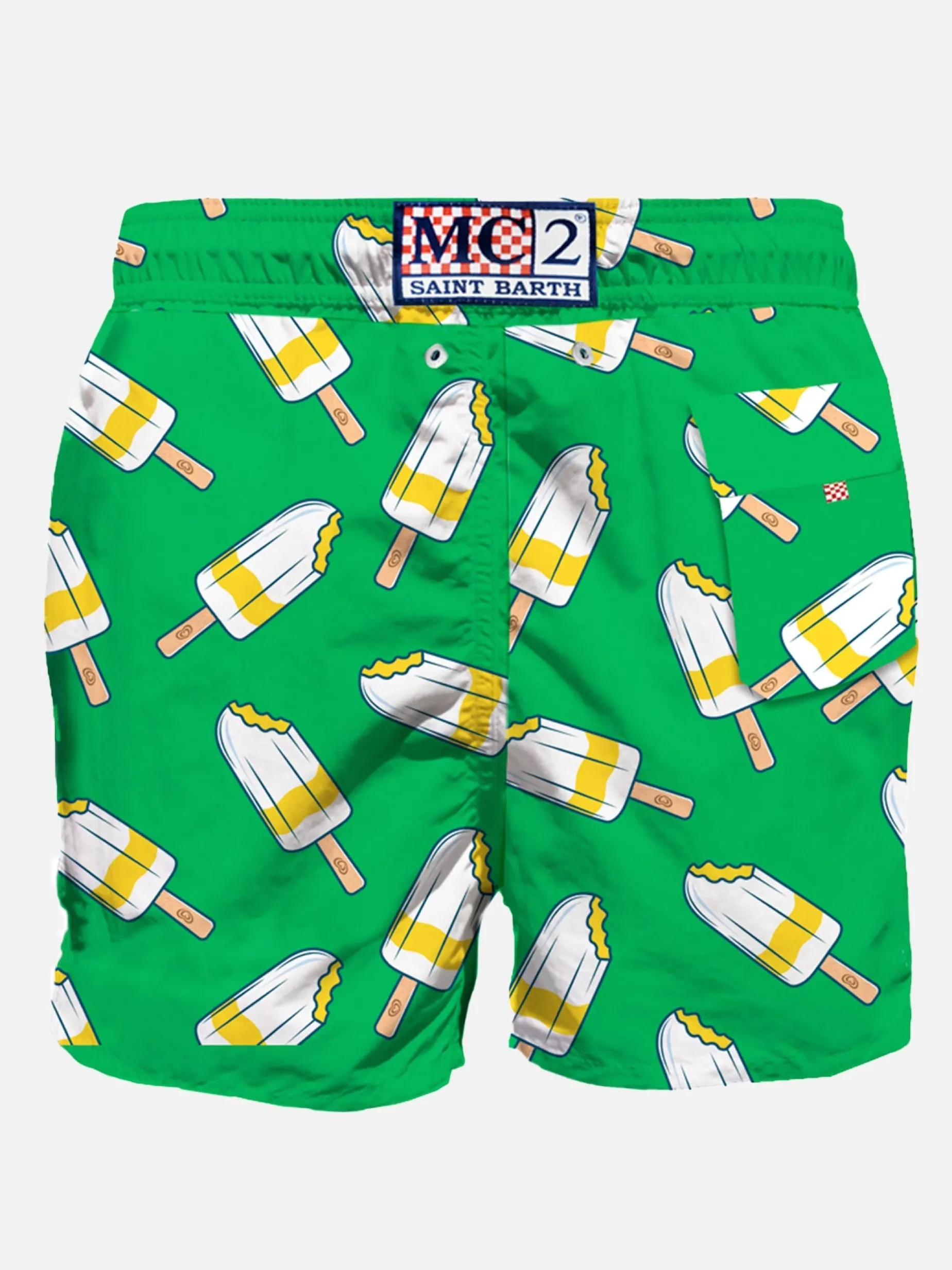 Costume da bagno da uomo classico con stampa Lemonissimo | Algida® Edizione Speciale