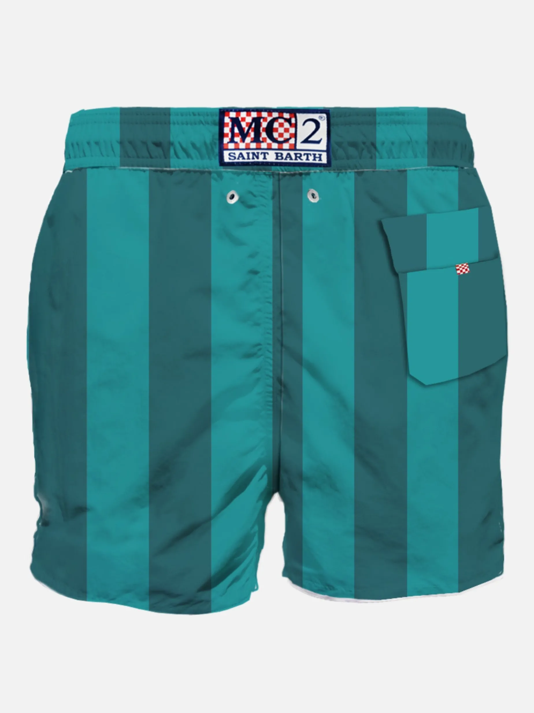 Costume da bagno da uomo classico con patch gin Portofino | PORTOFINO DRY GIN EDIZIONE SPECIALE