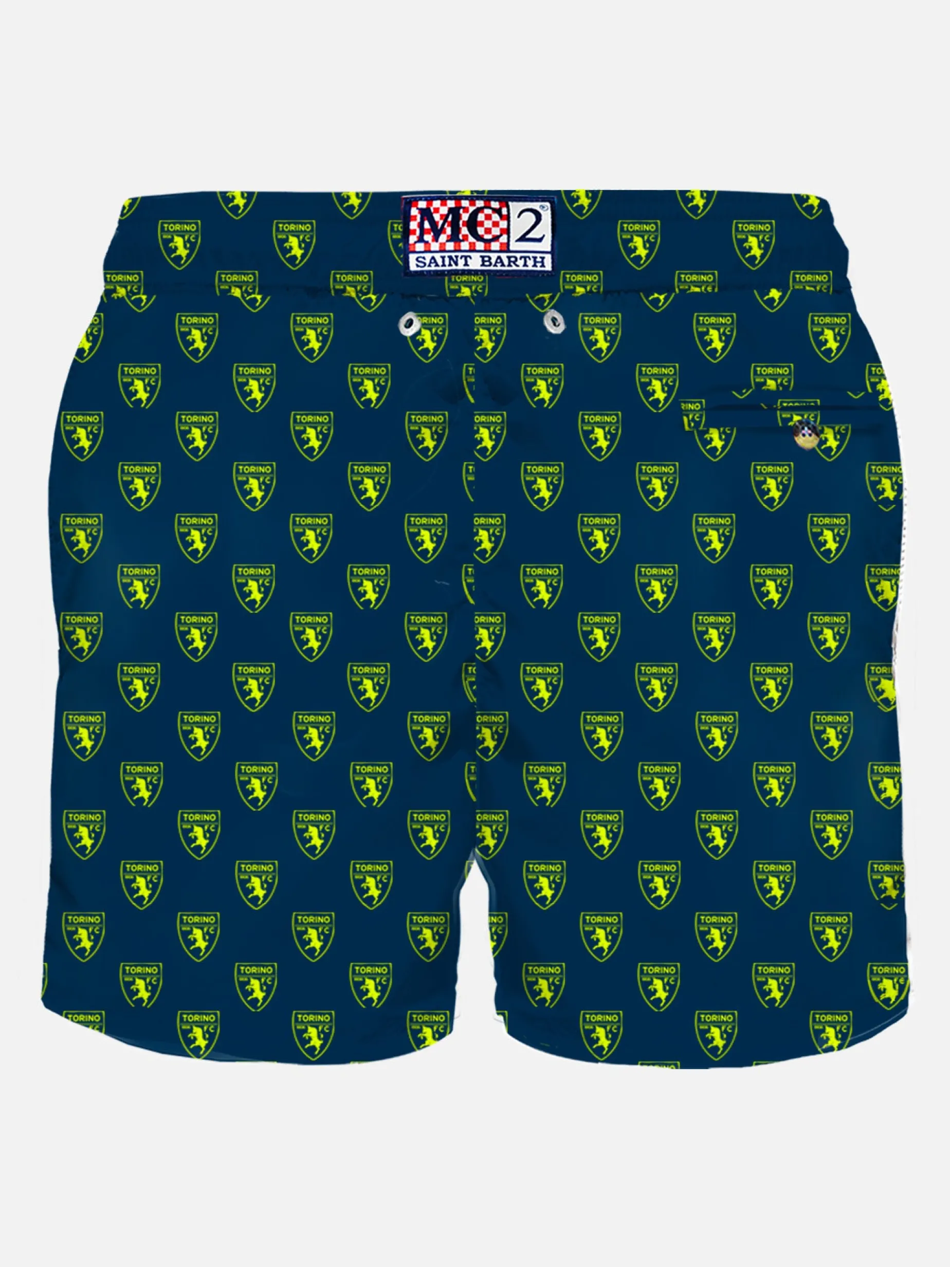 Costume da bagno da uomo in tessuto leggero con logo toro | TORINO FC EDIZIONE SPECIALE