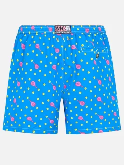 Costume da bagno da uomo in tessuto leggero Lighting Micro Fantasy con stampa padel