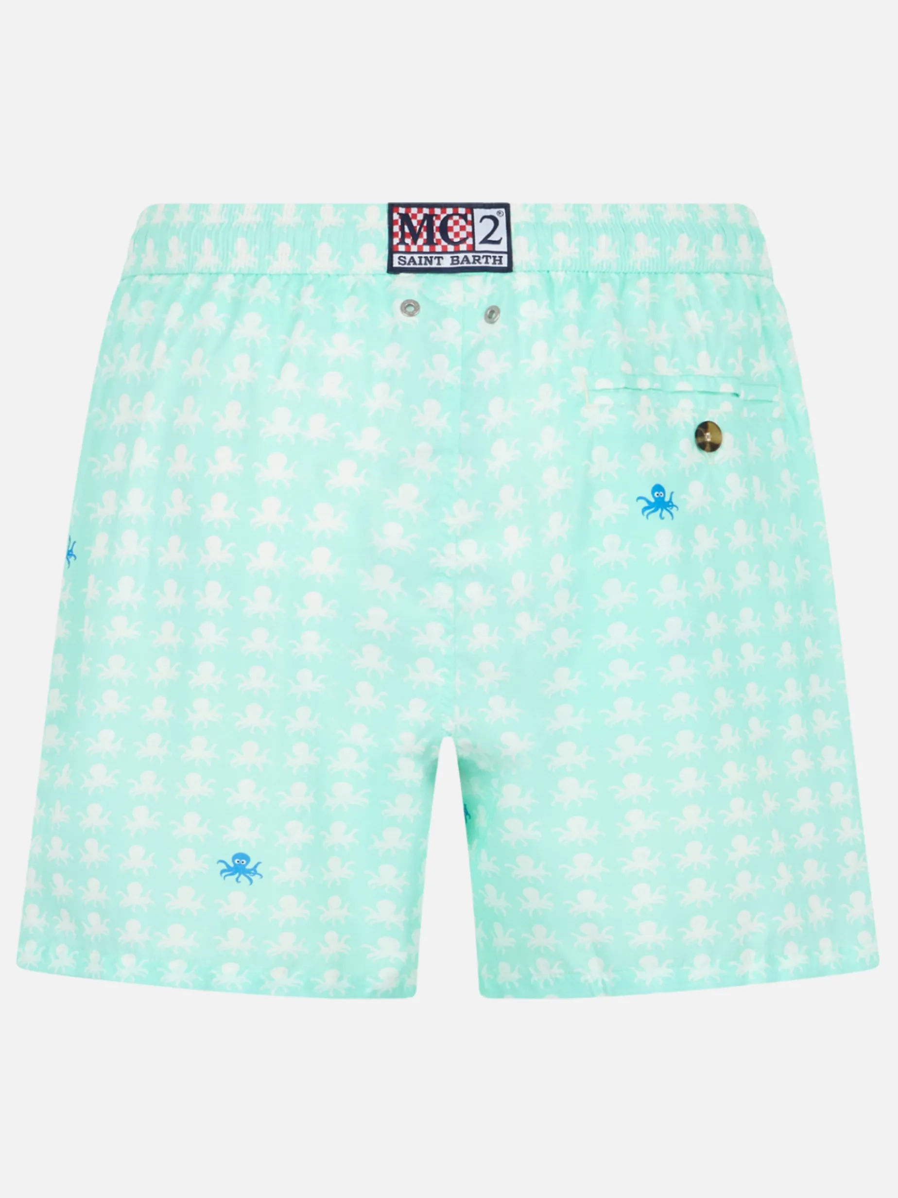 Costume da bagno da uomo Comfort Light con stampa polpo