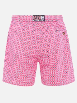 Costume da bagno da uomo in tessuto leggero Lighting Micro Fantasy con stampa cravatte