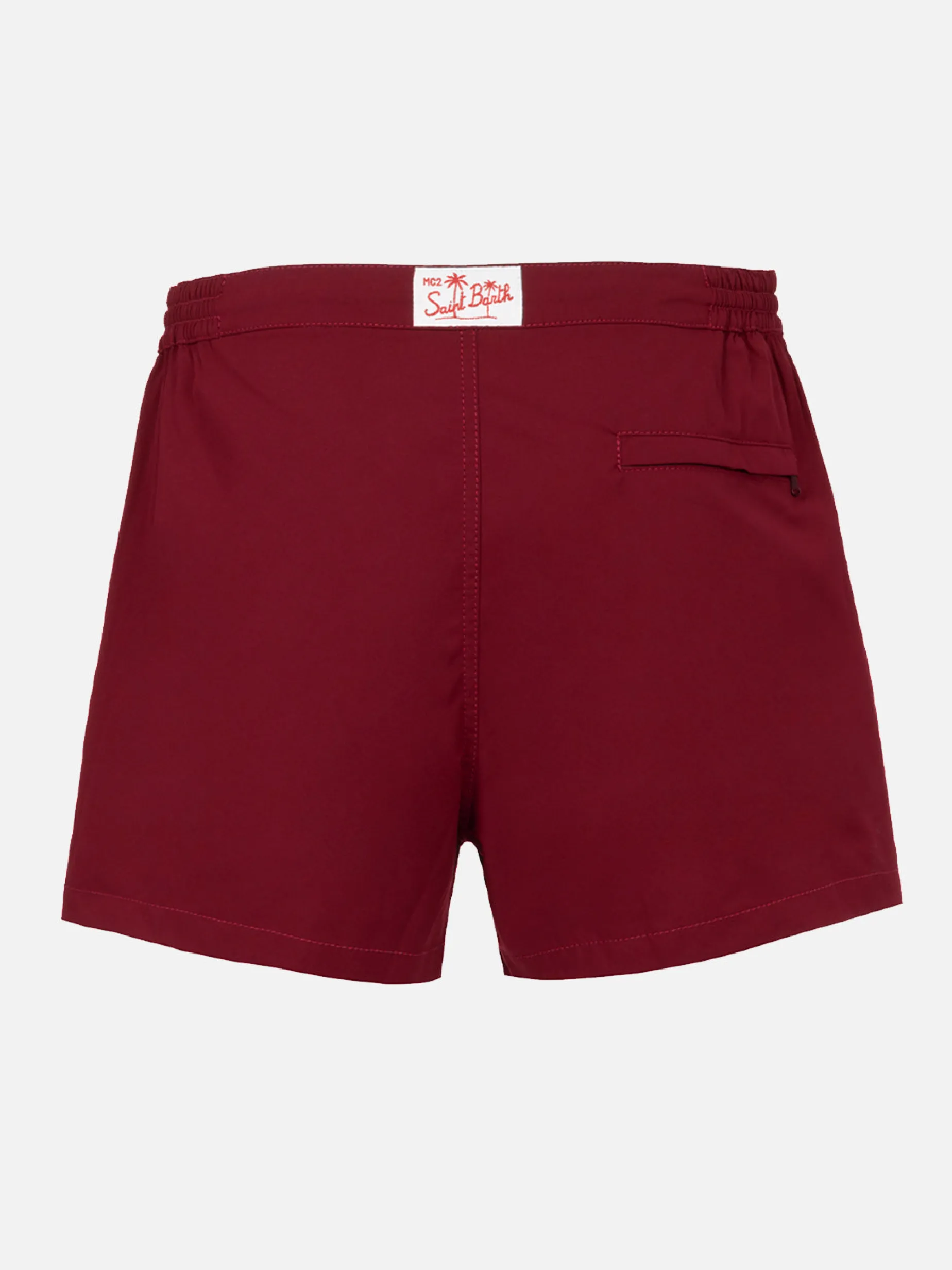 Costume da bagno da uomo Harrys dal taglio aderente bordeaux