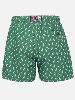 Costume da bagno da uomo in tessuto leggero Lighting Micro Fantasy con stampa canguri | AUSTRALIAN BRAND SPECIAL EDITION