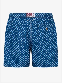 Costume da bagno da uomo in tessuto leggero Lighting Micro Fantasy con stampa cravatte