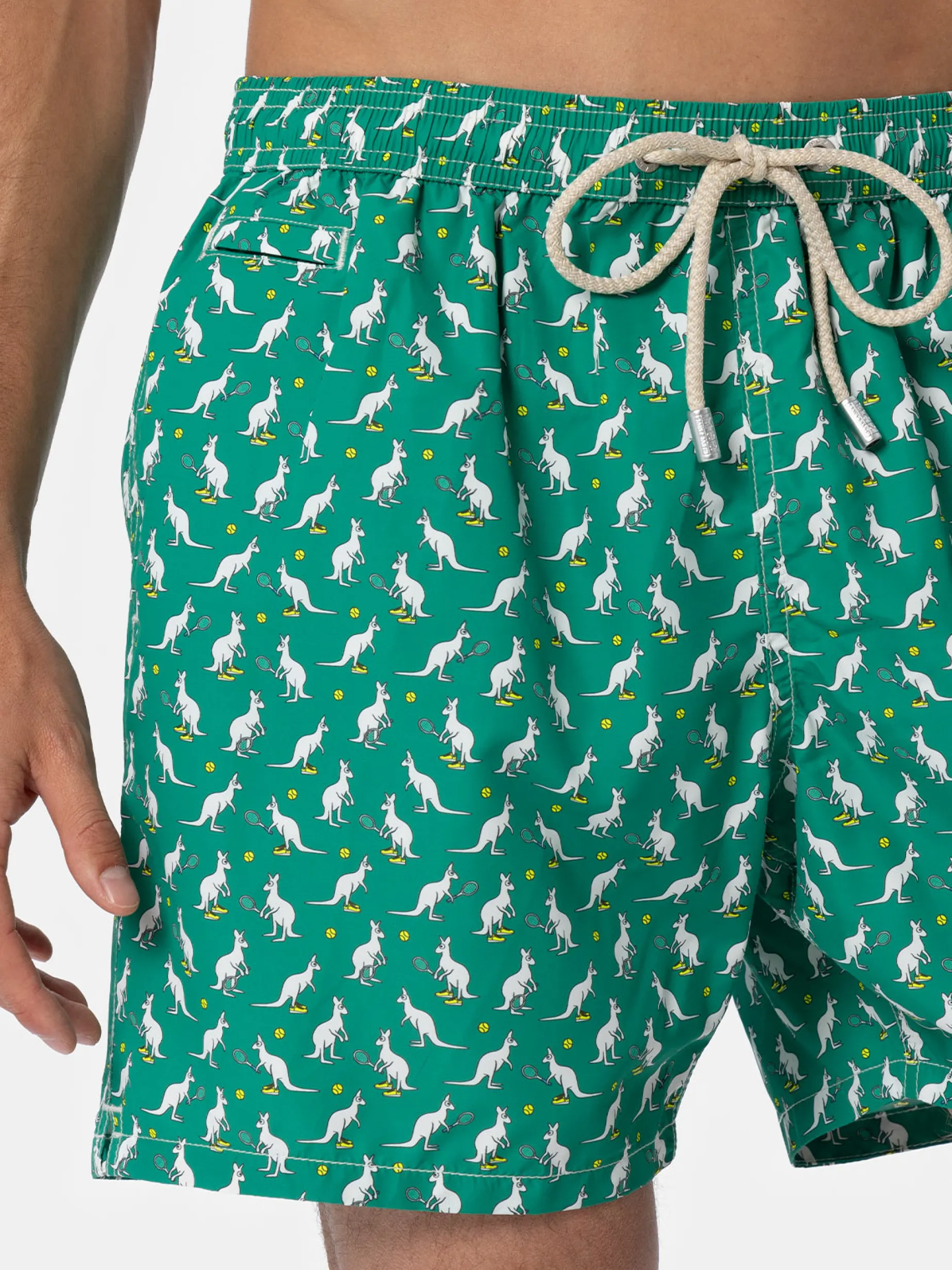 Costume da bagno da uomo in tessuto leggero Lighting Micro Fantasy con stampa canguri | AUSTRALIAN BRAND SPECIAL EDITION