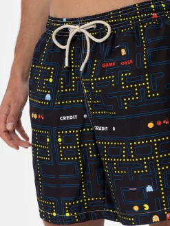 Costume da bagno da uomo in tessuto leggero Lighting con stampa Pac-Man | PAC-MAN SPECIAL EDITION