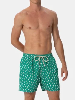 Costume da bagno da uomo in tessuto leggero Lighting Micro Fantasy con stampa canguri | AUSTRALIAN BRAND SPECIAL EDITION