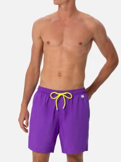 Costume da bagno da uomo in tessuto leggero viola Lighting Pantone | EDIZIONE SPECIALE PANTONE