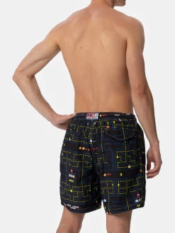 Costume da bagno da uomo in tessuto leggero Lighting con stampa Pac-Man | PAC-MAN SPECIAL EDITION