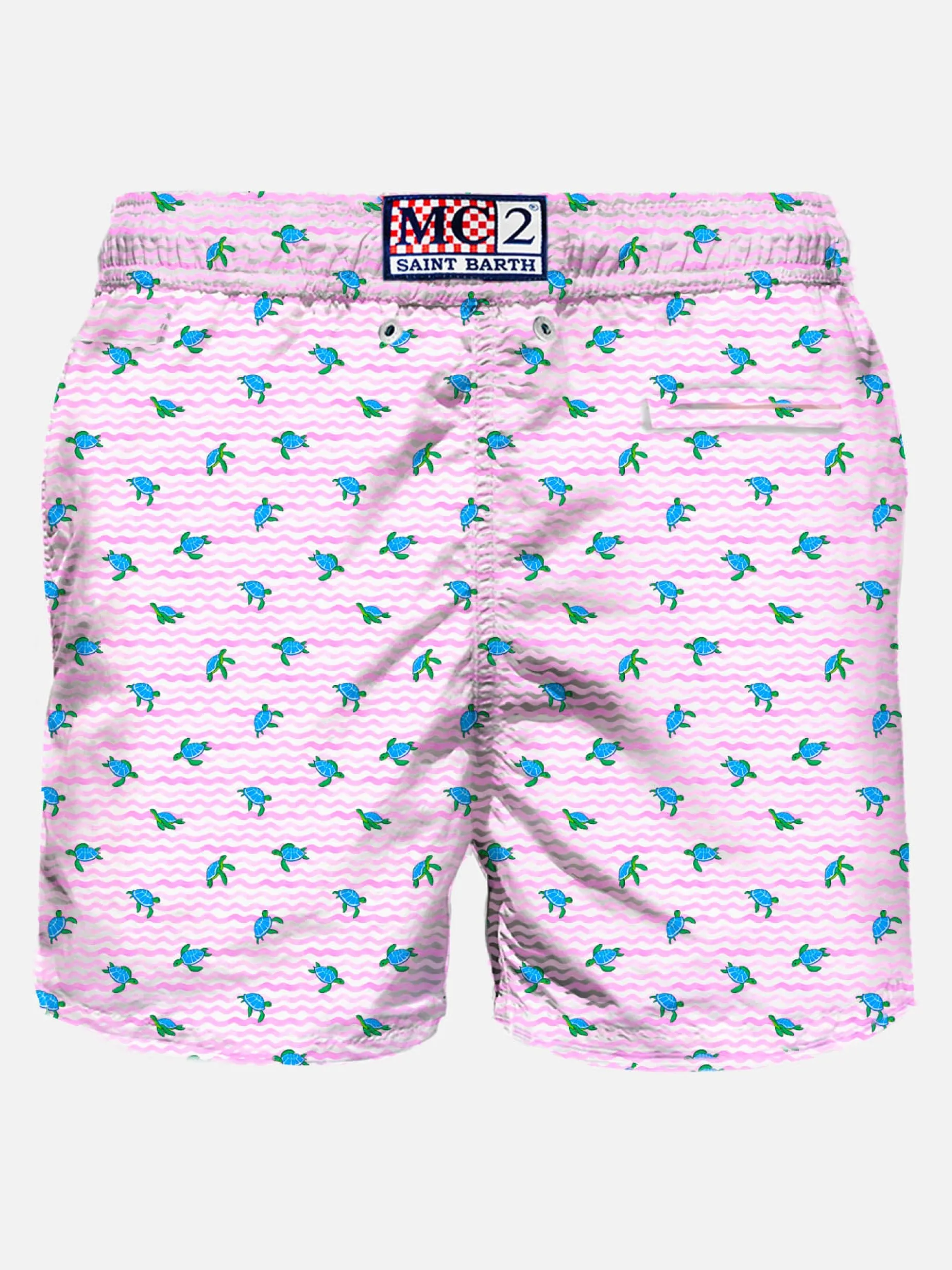 Costume da bagno da uomo Comfort Light con stampa tartarughe marine