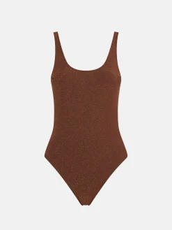 Costume intero da donna in lurex