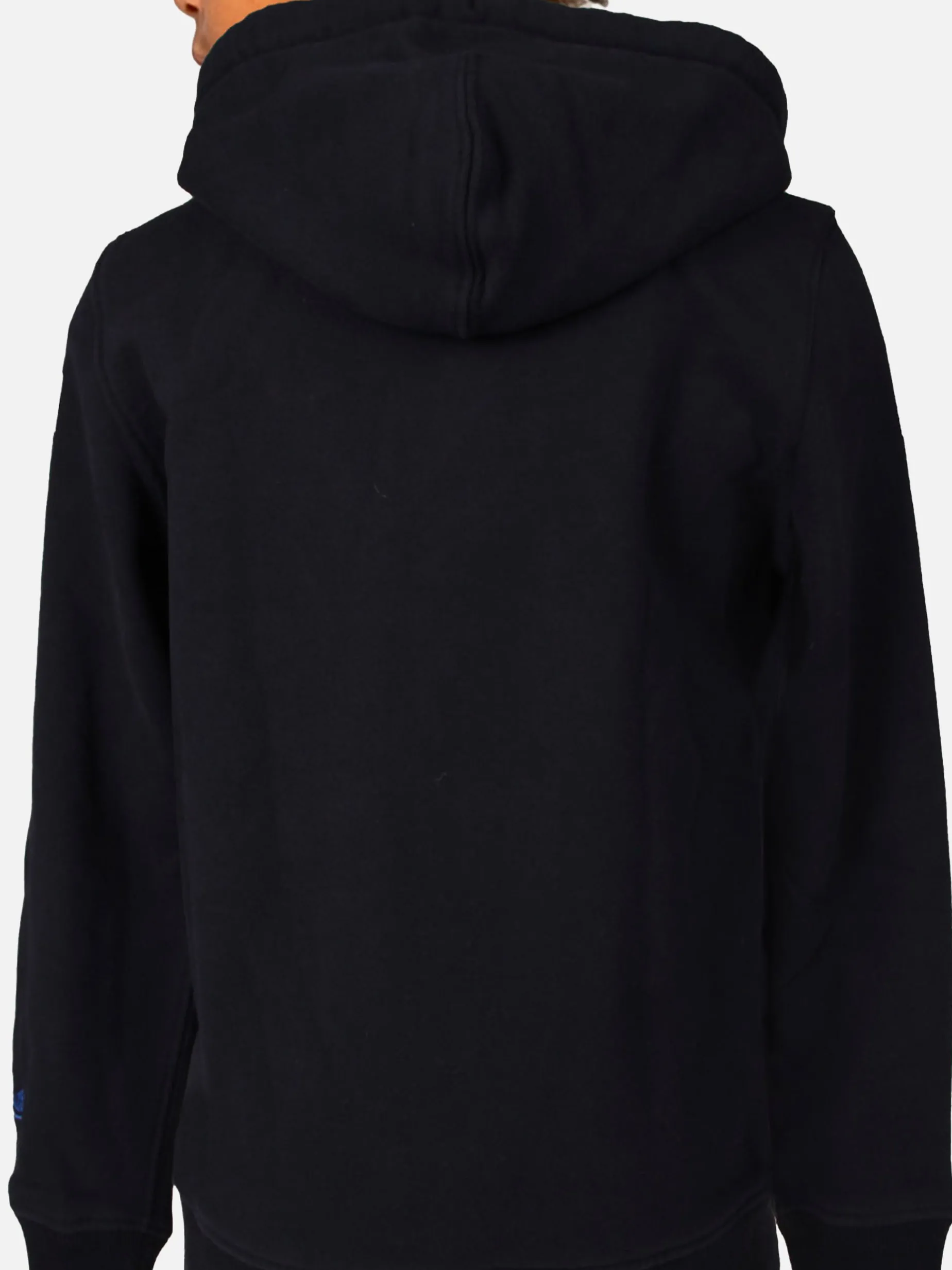 Felpa da bambino blu navy ricamo Off Piste team