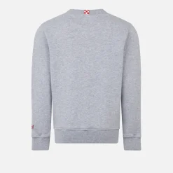 Felpa da bambino girocollo grigia con stampa Spiderman | EDIZIONE SPECIALE MARVEL