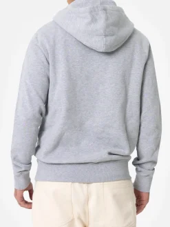 Felpa grigia da uomo Tribeca con St. Barth tennis team