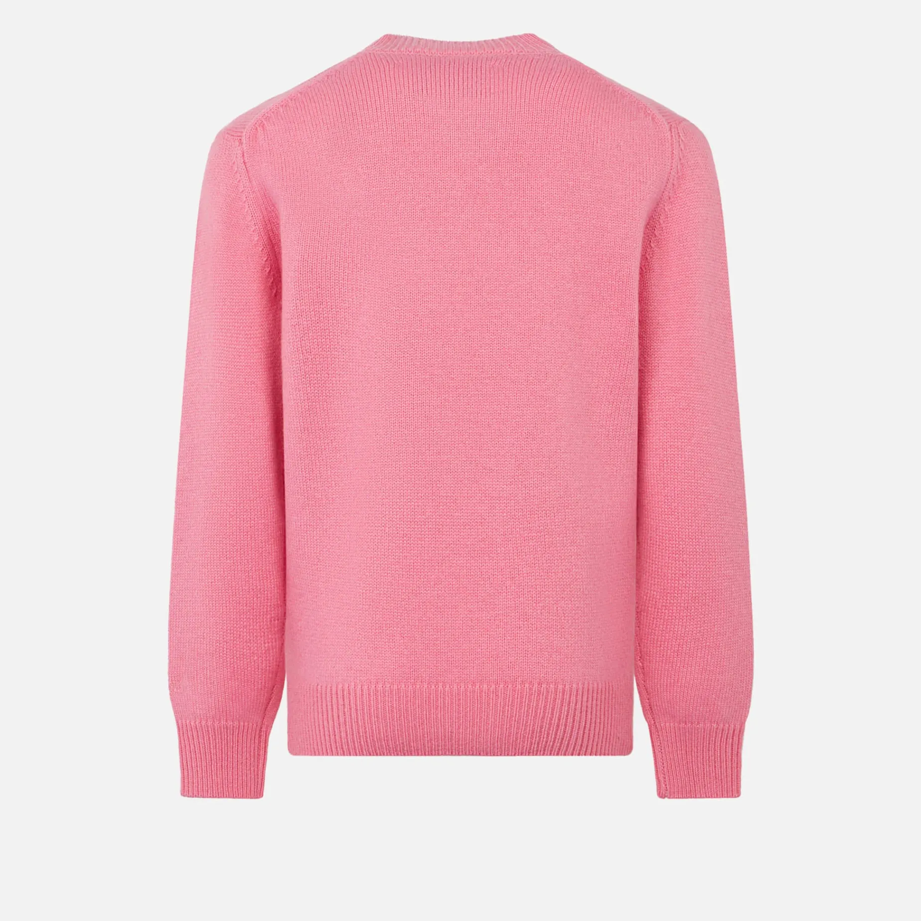 Maglia da bambina girocollo rosa con stampa strass Favolosa