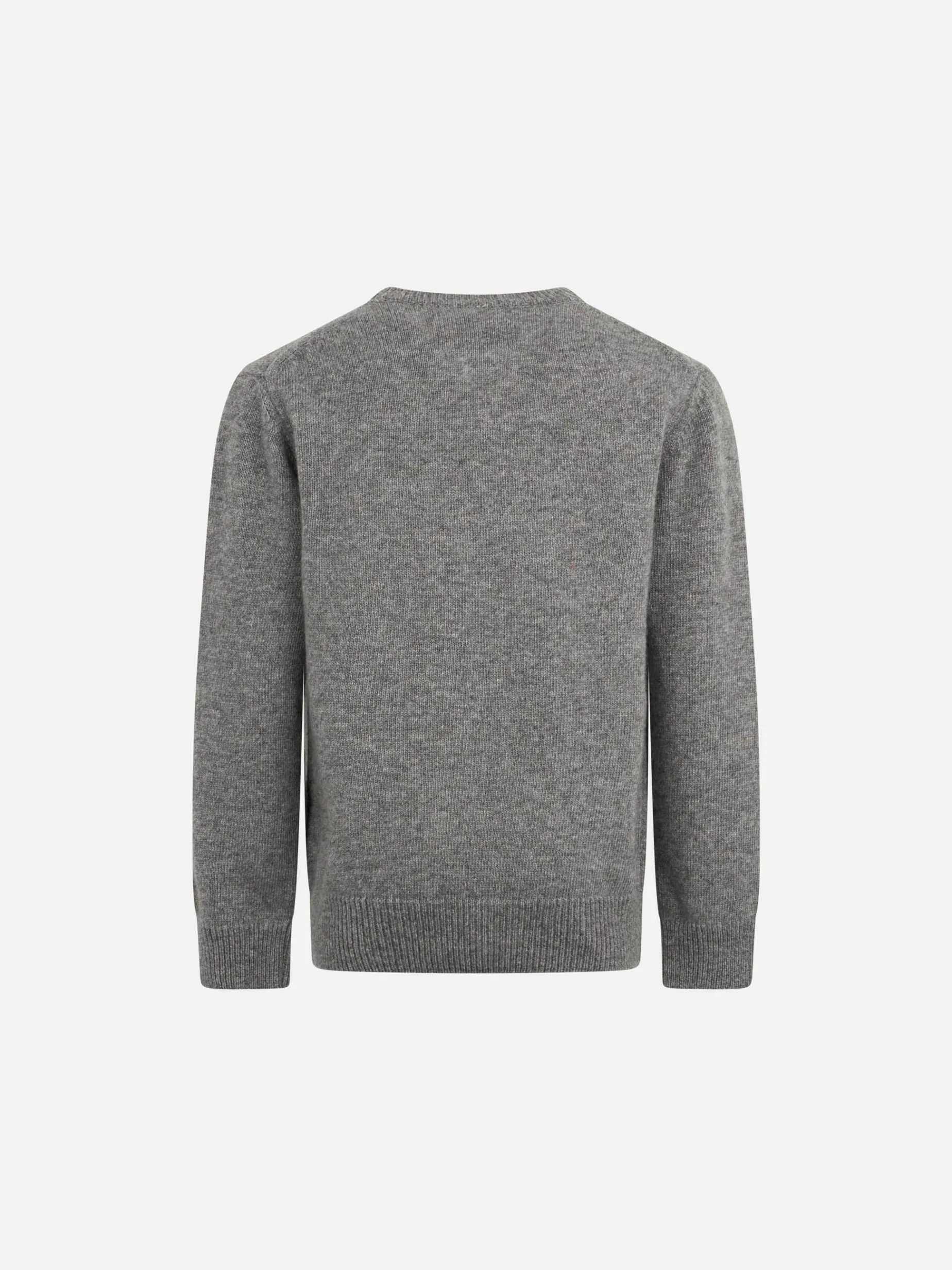 Maglia da bambino girocollo con stampa cappello Cortina