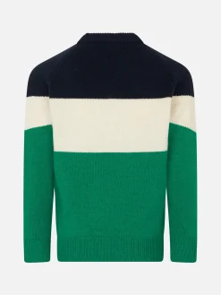 Maglia da bambino girocollo con stampa Saint Barth