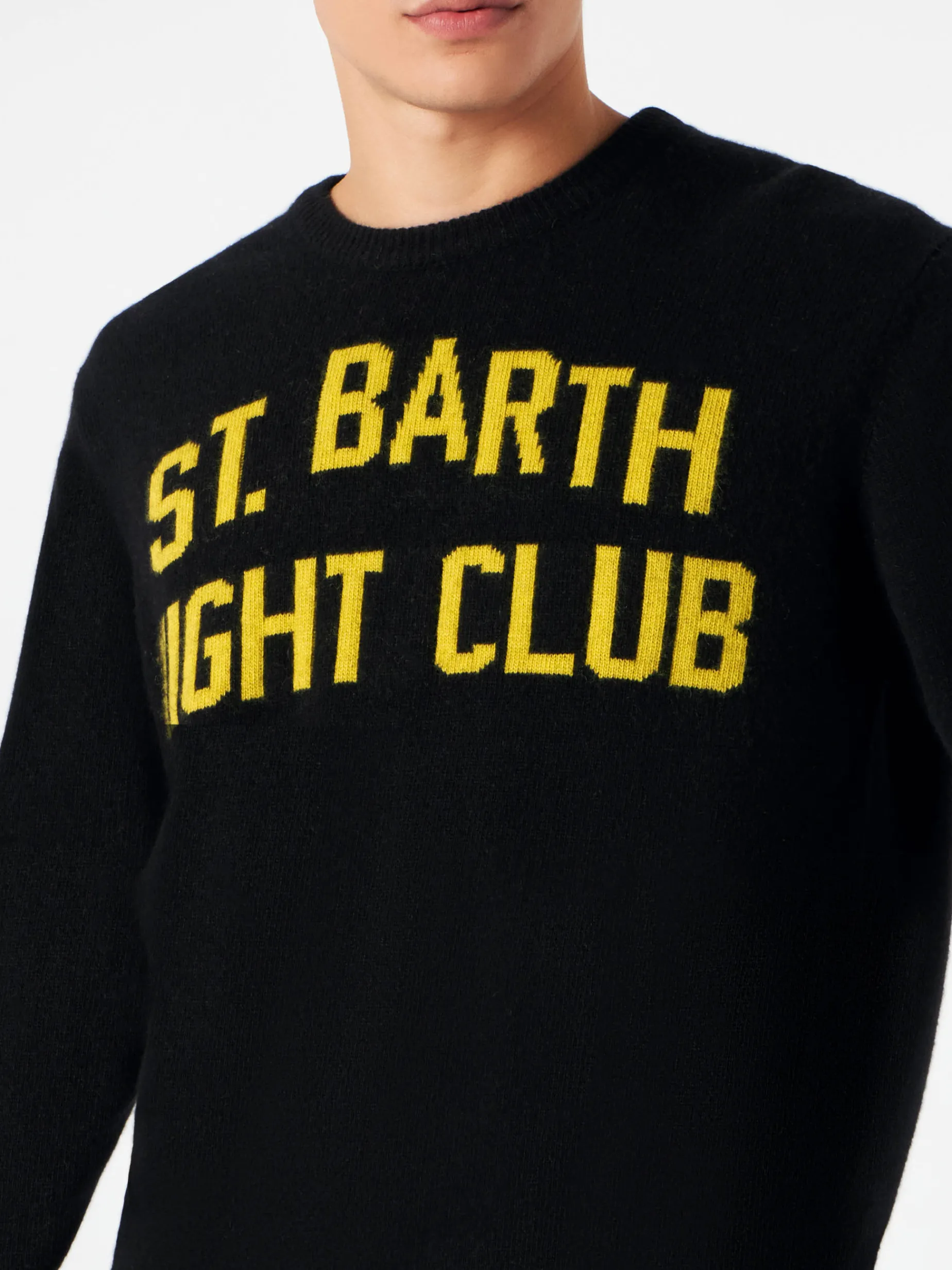 Maglia da uomo con stampa St. Barth Night Club