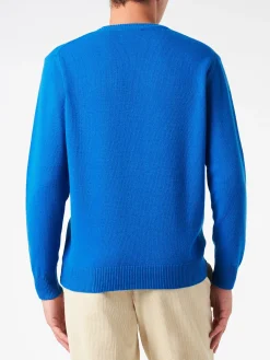 Maglia da uomo girocollo con stampa jacquard Padel vs Girlfriend