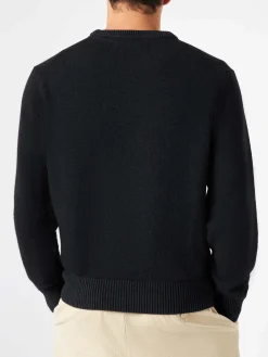 Maglia da uomo nera Teschio Off piste