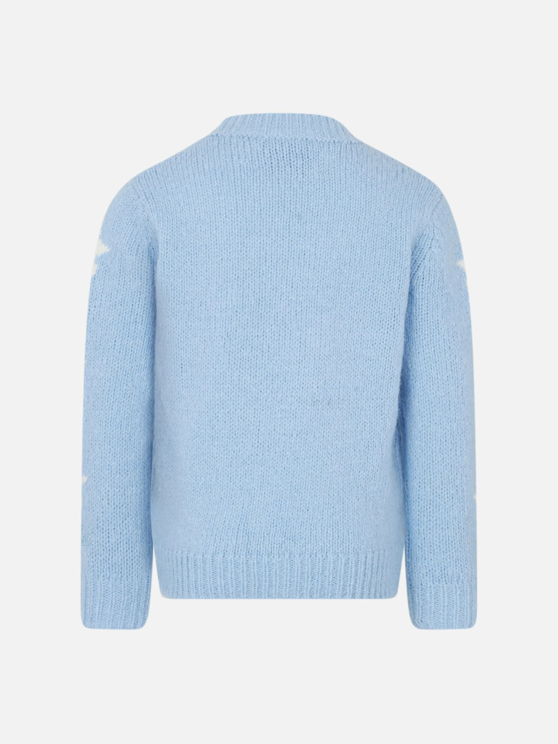 Maglione da bambina girocollo morbida con stelle e ricamo Figlia delle Stelle | EDIZIONE SPECIALE DI NIKI DJ